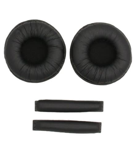 INF 1 par høretelefon ørepuder og pandebånd til Sennheiser PX100/200/100-II Sort