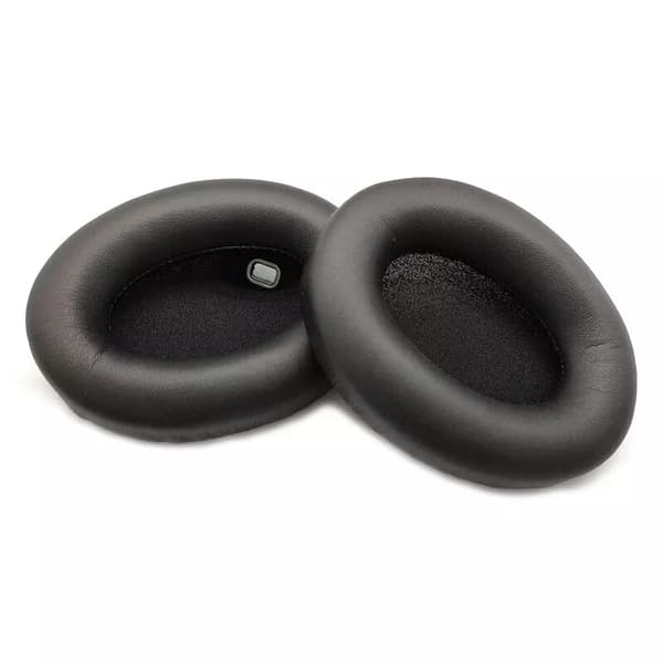 Sony WH-1000XM4 korvatyynyt osoitteesta headphoneparts.se - musta