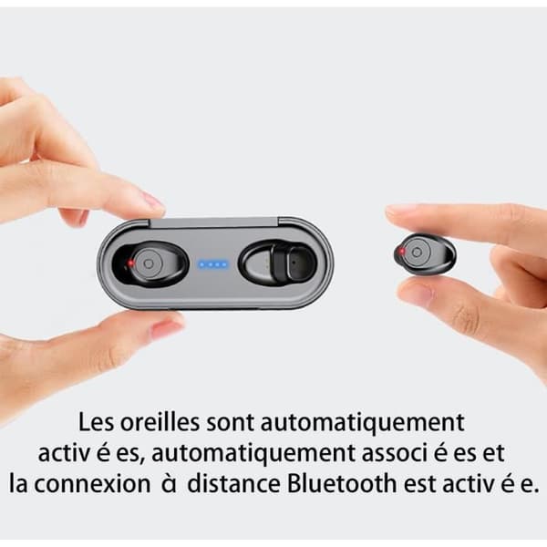 Amoi F9 Bluetooth Binaural Earbuds Ultra Small Invisible Mini Earbuds