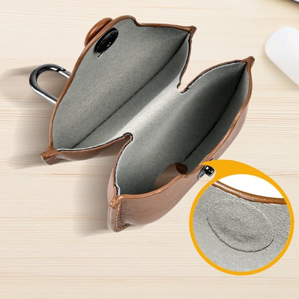 INF PU skyddsfodral anti-repa med krok för AirPods. AirPods 3
