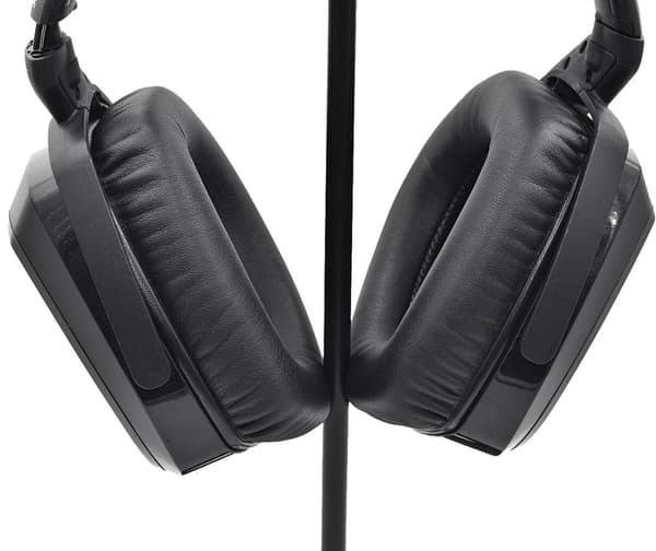 INF Øreputer for Sennheiser HDR RS 165/175/185/195 Øreputer i lær