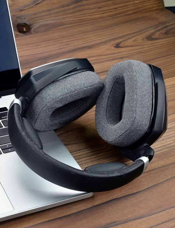 INF Øreputer for Sennheiser HDR RS 165/175/185/195 Sort