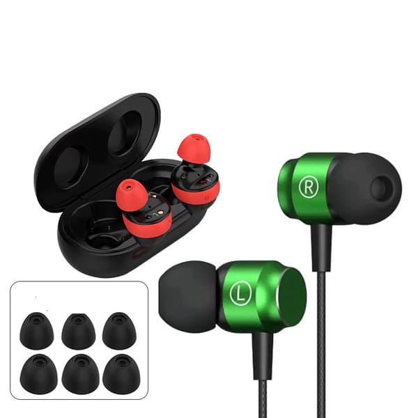 INF Bløde ørepropper til Samsung Galaxy Buds 2 in-ear øretelefoner 3,8 mm 3-par