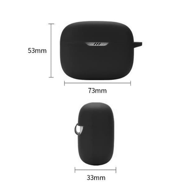 INF Stötsäkert Skyddsfodral med Karbinhake för JBL Tune SvartJBL Tune 230 NC 7,3x5,3x3,3 cm