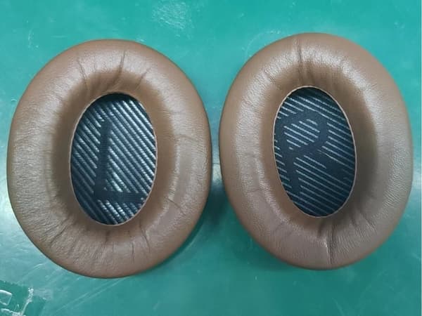 INF Øreputer for Bose QC35 Ekte skinn Kaki
