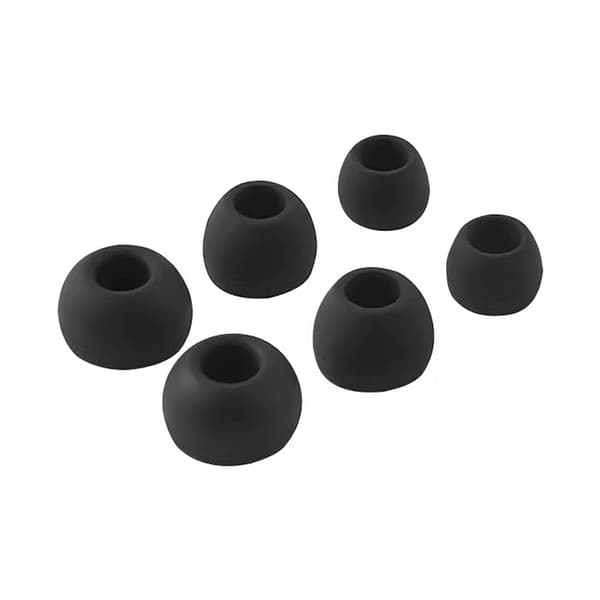 INF Silikonöronkuddar för 4,5-6 mm in-ear-hörlurar 3 storlekar 18 par
