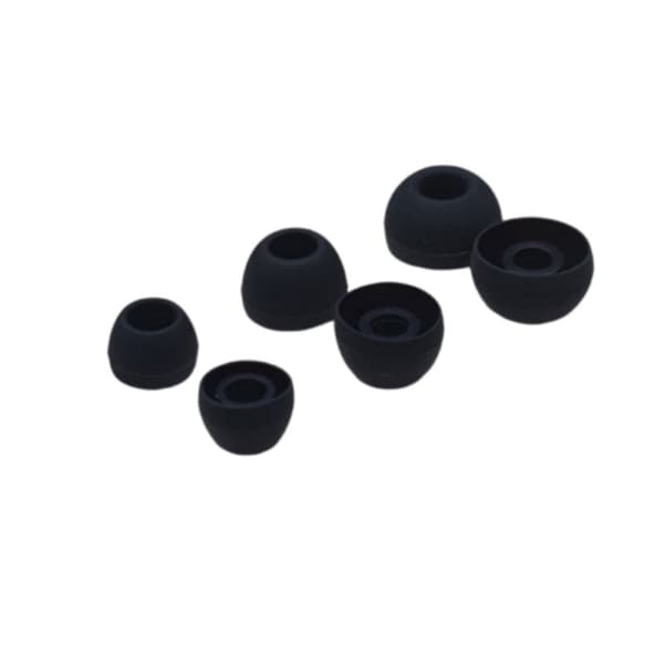 INF Silikonhodetelefoner for 4,5-6 mm hodetelefoner 3 størrelser 15 par