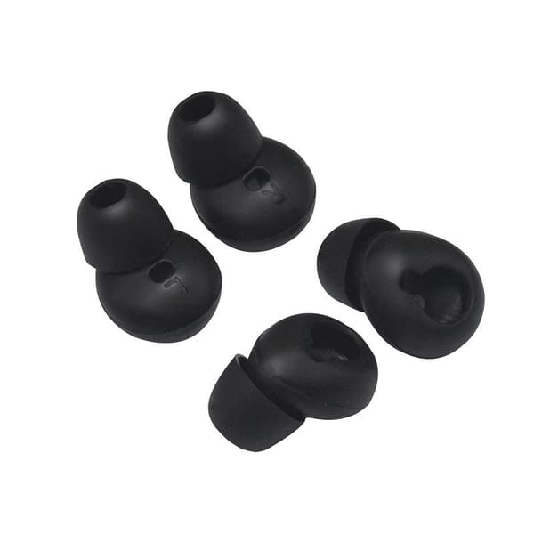 INF Silikone ørepropper til Samsung Gear Circle SM-R130 3 par Sort