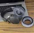 Miniatyrbillede 5 af 7: INF Flannel ørepuder til Beyerdynamic DT700 Prox DT900 Prox Grå Tykke flannel ørepuder