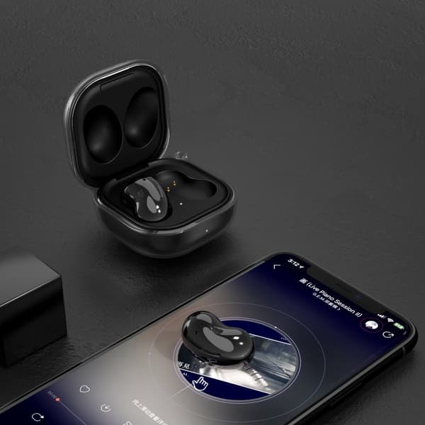 INF Helt skyddande skal för Samsung Galaxy Buds2 Pro/Live/FE hörlursfodral