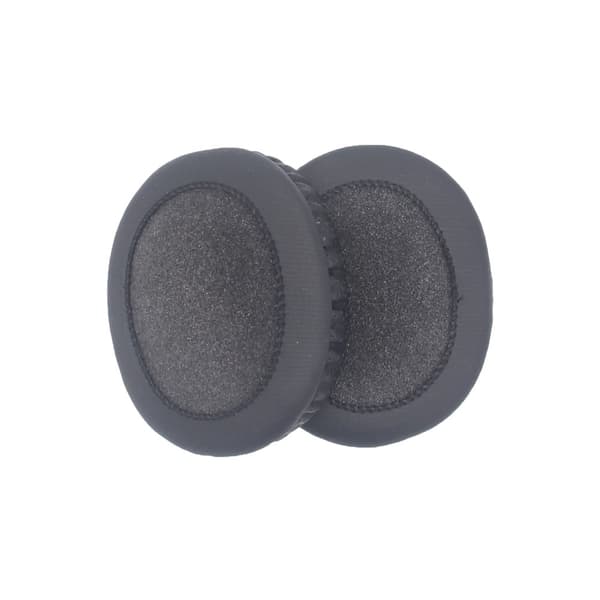 INF Komfortable ørepuder i proteinlæder til Sony MDR-7506, MDR-V6, MDR-CD900ST Sort