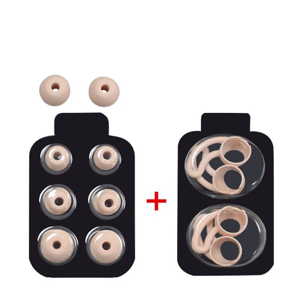 INF Silikone ørepropper til Beats X, urbeats, tour-serier og 3,5-5 mm hovedtelefoner