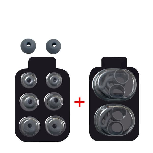 INF Silikone ørepropper til Beats X, urbeats, tour-serier og 3,5-5 mm hovedtelefoner