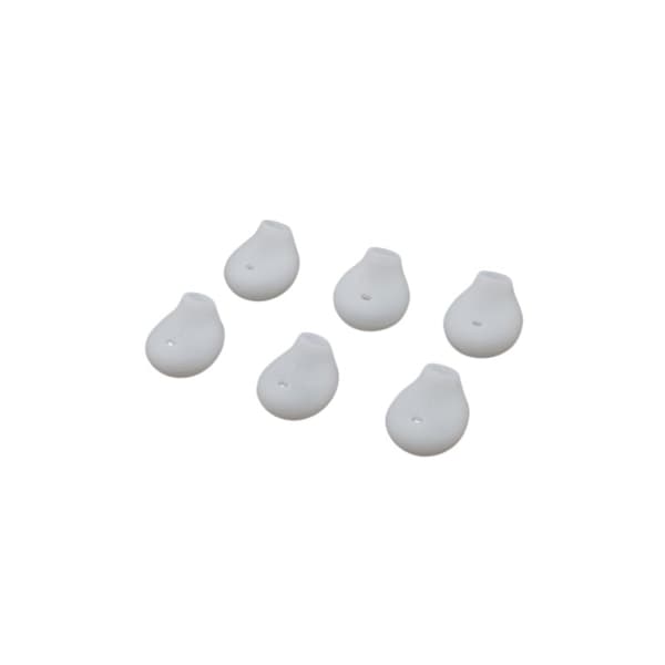 INF Silikon ørepropper for Samsung Galaxy S6, S7, Note 5, Note 7 5-par Hvit