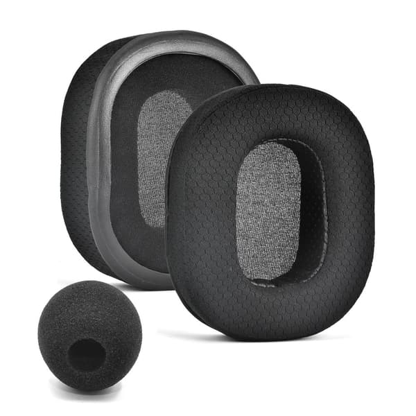 INF Memory foam ørepuder udskiftning til Razer BlackShark V2 X Sort