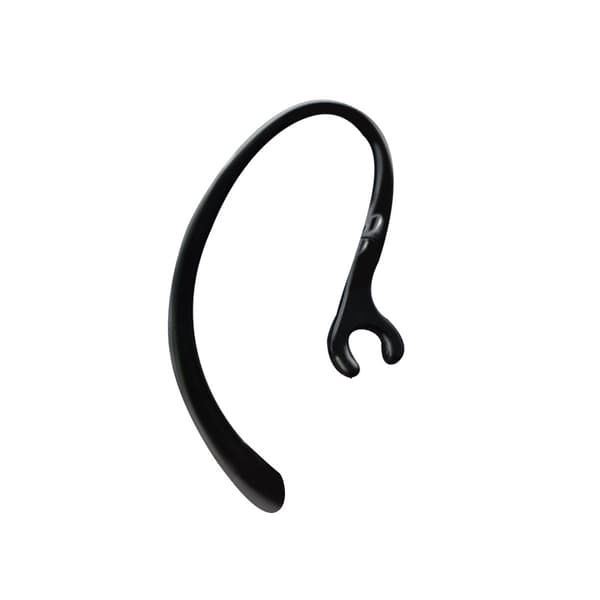 INF Ørekroge til trådløst Bluetooth headset 6/7/8/9 mm Sort