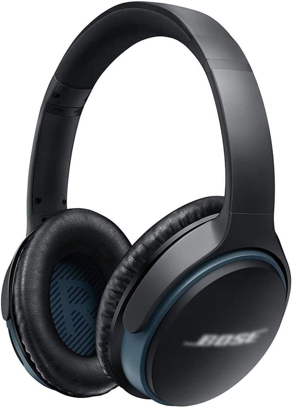 INF Högkvalitativa öronkuddar till Bose QC 35/25/15 hörlurar 1 par Svart + Blå