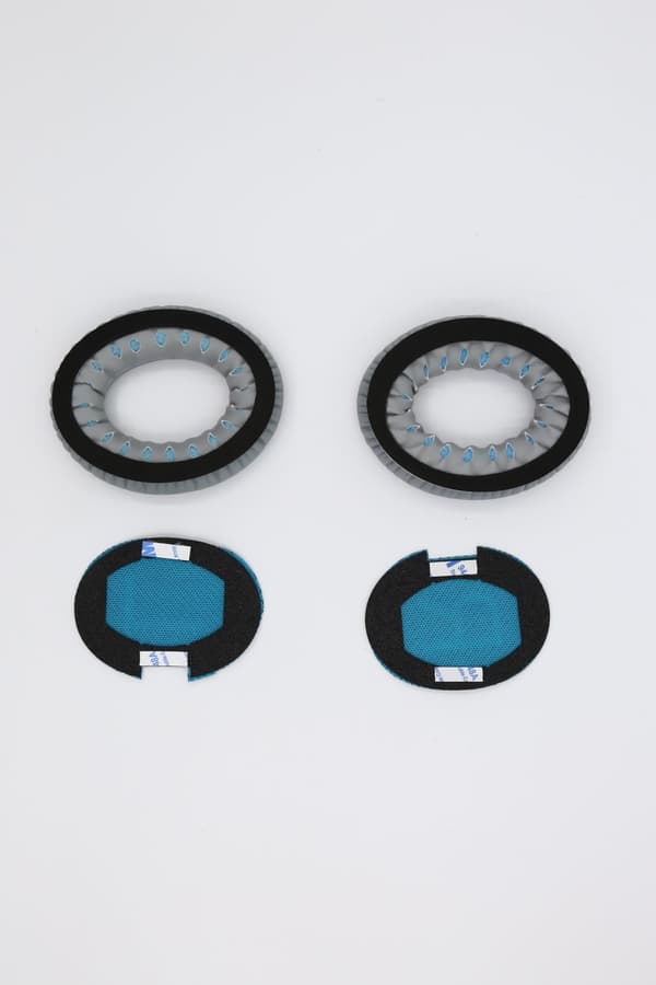 INF Öronkuddar Bose QC35/25/15, AE2, AE 2i, AE 2w, SoundTrue, SoundLink Grå+blå