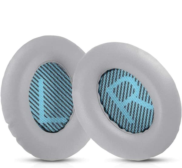 INF Ørepuder Bose QC35/25/15, AE2, AE 2i, AE 2w, SoundTrue, SoundLink Grå+blå