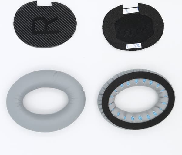 INF Öronkuddar Bose QC35/25/15, AE2, AE 2i, AE 2w, SoundTrue, SoundLink Grå