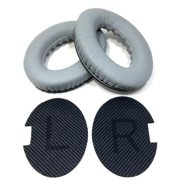 INF Öronkuddar Bose QC35/25/15, AE2, AE 2i, AE 2w, SoundTrue, SoundLink Grå