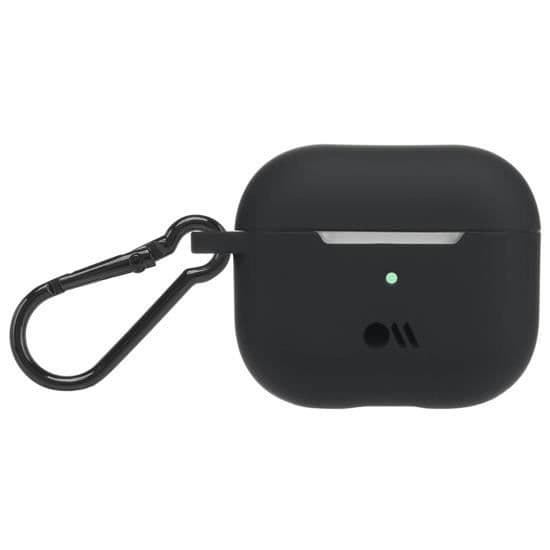Skal - Case Mate - Airpods (3:e generationen) - Svart - Syntet - Fullständigt skydd