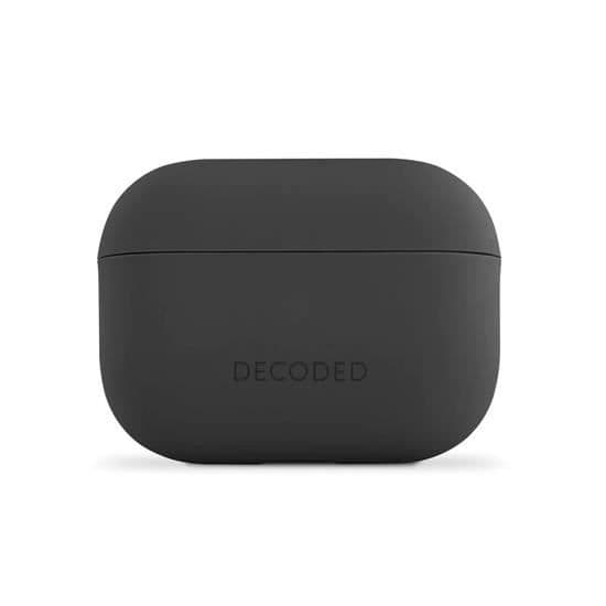Fodral - Avkodat - AirCase Silikon - AirPods Pro 2 - Svart - Stötsäkert skydd