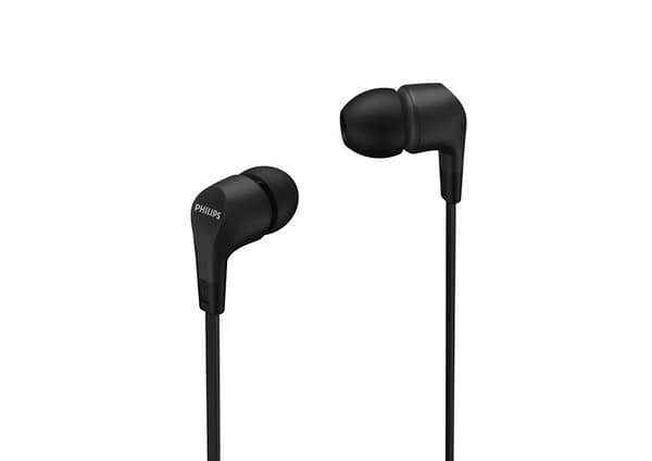 PHILIPS In-ear headphones with mic 8.6mm drivers black