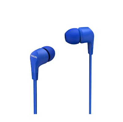 PHILIPS In-ear headphones with mic 8.6mm drivers blue