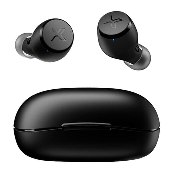 CASTI Edifier, wireless, intraauriculare - butoni, pt smartphone, microfon pe casca, conectare prin Bluetooth 5.2, USB-C, negru, "TWSX3S-BK", (timbru