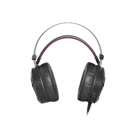 Natec Genesis Neon 360 Gaming Headphones With Microphone / LED / Vibration / Black-Red