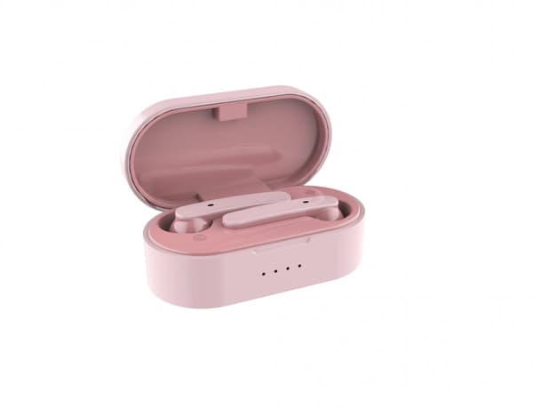 Casti Akai BTE-J10P wireless, roz "BTE-J10P" (timbru verde 0.8 lei)