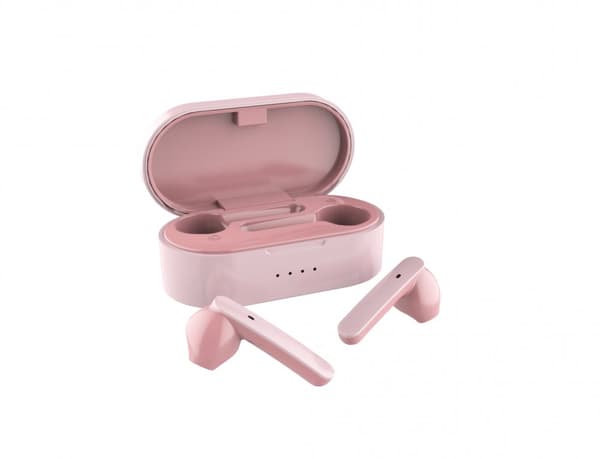 Casti Akai BTE-J10P wireless, roz "BTE-J10P" (timbru verde 0.8 lei)