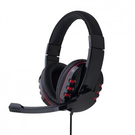 Gembird GHS-402 headphones/headset Wired Head-band Gaming Black