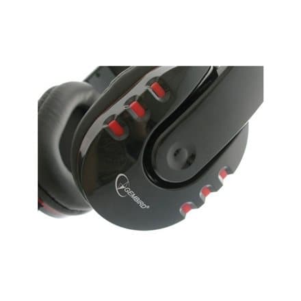 Gembird GHS-402 headphones/headset Wired Head-band Gaming Black