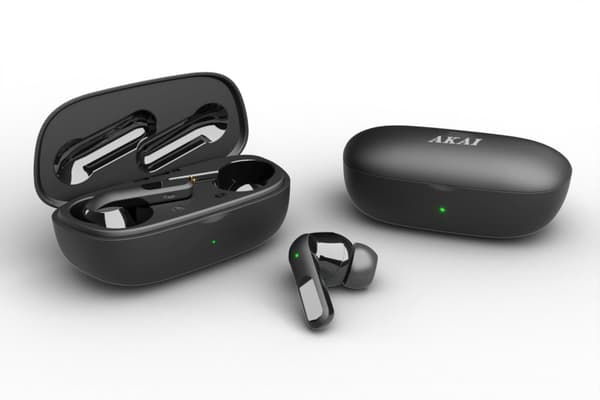 Casti Akai BTJE-J20ANC wireless, negru "BTE-J20ANC" (timbru verde 0.8 lei)