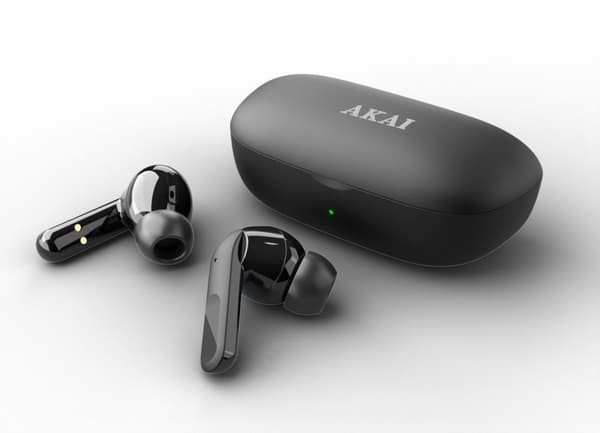 Casti Akai BTJE-J20ANC wireless, negru "BTE-J20ANC" (timbru verde 0.8 lei)