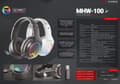 Miniatyrbilde 4 av 6: Mars Gaming MHW-100 Wireless 2.4GHz Gaming Headset with Microphone USB-C / ARGB Flow