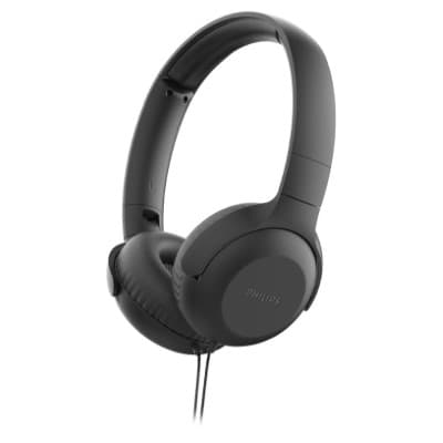 PHILIPS Headphones with mic black
