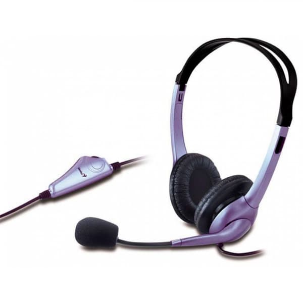 GENIUS headset - HS-04S (sluchátka + mikrofon), single jack
