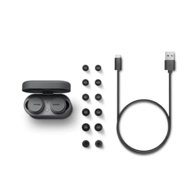 Casti audio true wireless Philips TAT8506BK/00, Negru, "TAT8506BK/00" (timbru verde 0.18 lei)