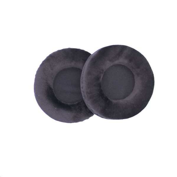 INF 1 par universelle, runde flannel-øretelefonbetræk til ørepuder 9.5 cm
