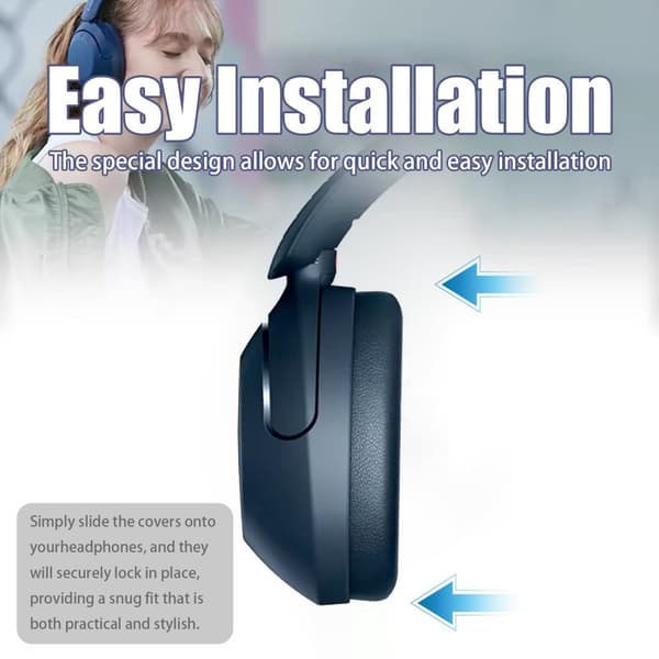 INF Vaihdettavat kuulokkeet soljella Sony WH-XB910N:lle