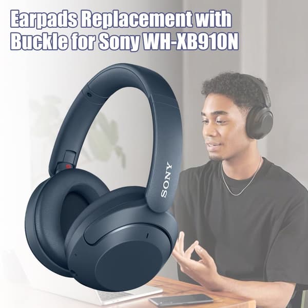 INF Vaihdettavat kuulokkeet soljella Sony WH-XB910N:lle