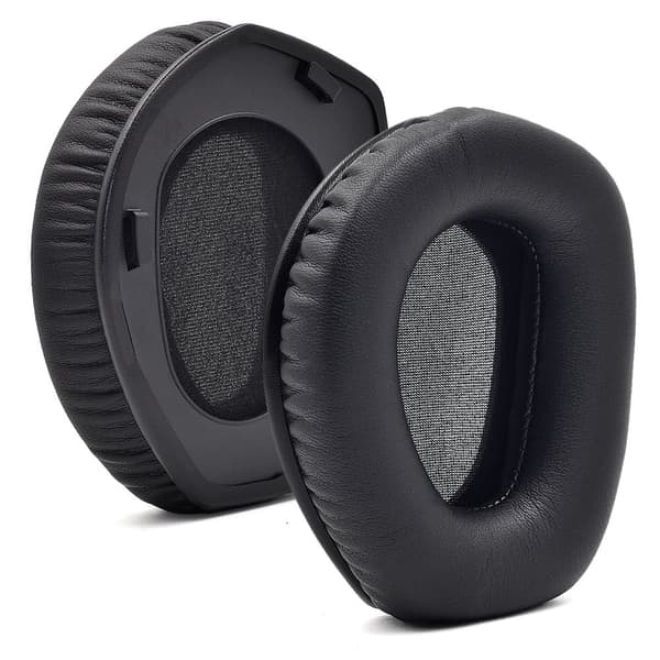 INF Soljen korvatyynyt, pehmeää proteiininahkaa, Sennheiser HDR RS 165/175/185/195 Proteiininahkaiset korvatyynyt