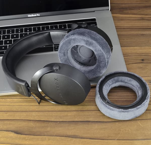 INF Flanell øreputer for Beyerdynamic DT700 Prox DT900 Prox Grå Tykke flanell øreputer