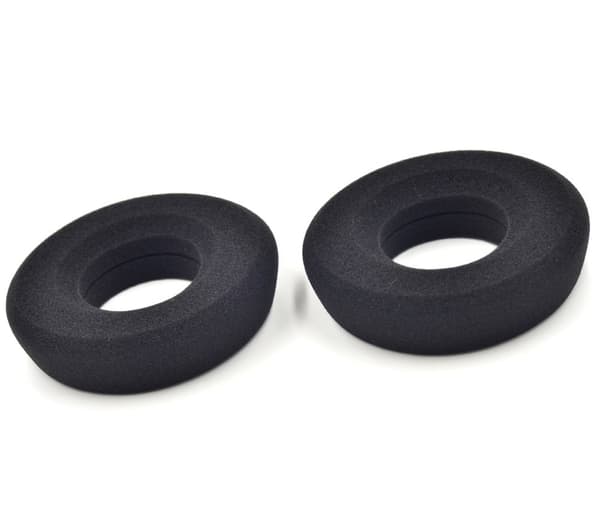 INF Erstatningsøreputer for GRADO SR60/SR80/SR125/SR225/M1/M2 Sort