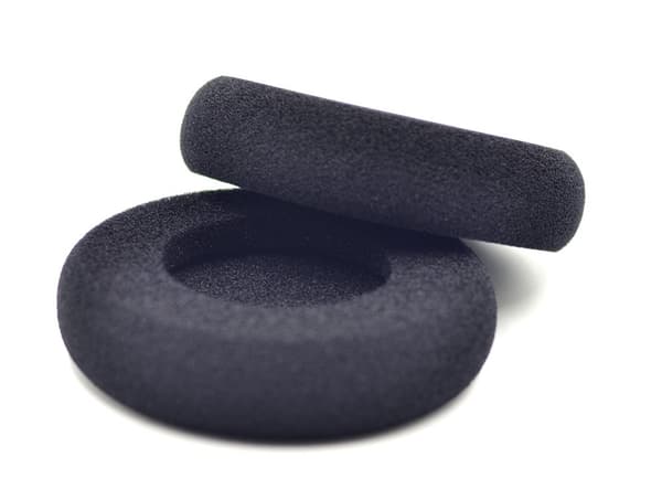 INF Erstatningsøreputer for GRADO SR60/SR80/SR125/SR225/M1/M2 Sort