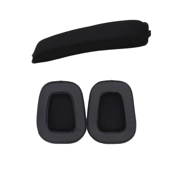 INF Øreputer og pannebånd til Logitech G933/G633 Sort