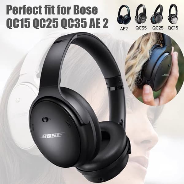 INF Öronkuddar för Bose QC15 QC25 QC35 AE 2